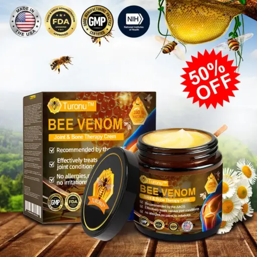 𝑇𝑢𝑟𝑜𝑛𝑢™ Bee Venom Joint & Bone Therapy Cream