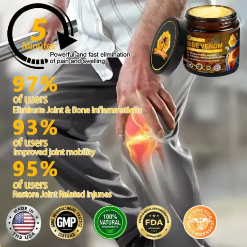 𝑇𝑢𝑟𝑜𝑛𝑢™ Bee Venom Joint & Bone Therapy Cream