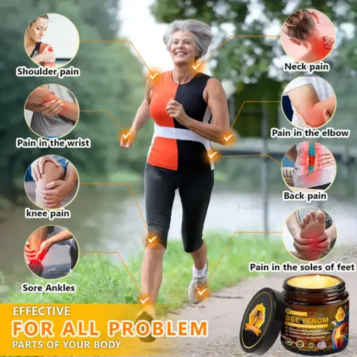 𝑇𝑢𝑟𝑜𝑛𝑢™ Bee Venom Joint & Bone Therapy Cream