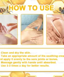 𝑇𝑢𝑟𝑜𝑛𝑢™ Bee Venom Joint & Bone Therapy Cream