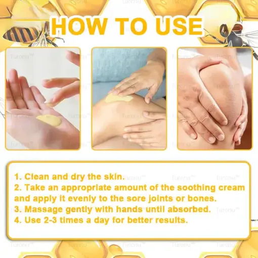 𝑇𝑢𝑟𝑜𝑛𝑢™ Bee Venom Joint & Bone Therapy Cream