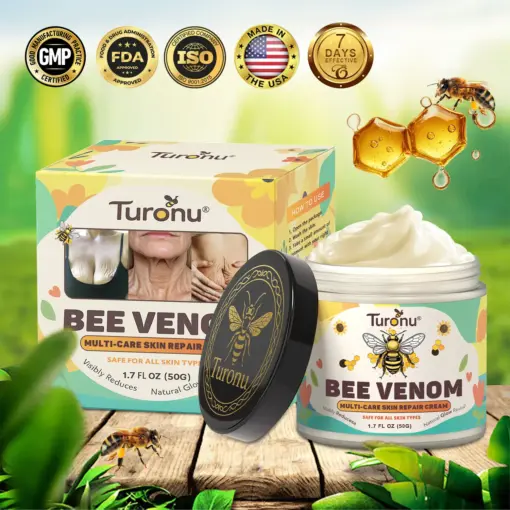 𝐓𝐮𝐫𝐨𝐧𝐮® 𝐁𝐞𝐞 𝐕𝐞𝐧𝐨𝐦 𝐌𝐮𝐥𝐭𝐢-𝐂𝐚𝐫𝐞 𝐒𝐤𝐢𝐧 𝐑𝐞𝐩𝐚𝐢𝐫 𝐂𝐫𝐞𝐚𝐦