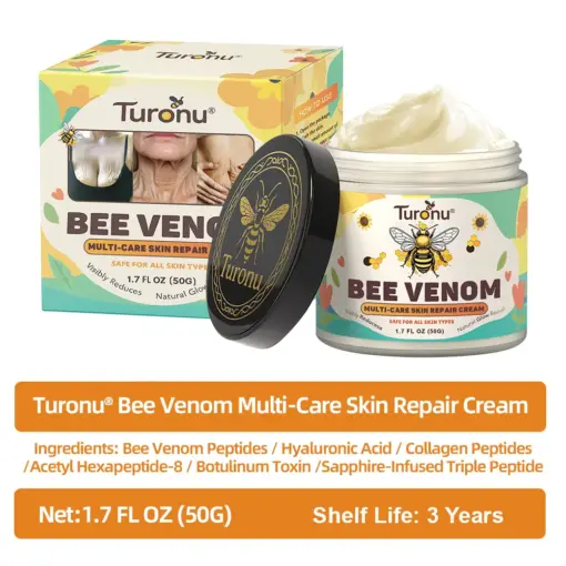 𝐓𝐮𝐫𝐨𝐧𝐮® 𝐁𝐞𝐞 𝐕𝐞𝐧𝐨𝐦 𝐌𝐮𝐥𝐭𝐢-𝐂𝐚𝐫𝐞 𝐒𝐤𝐢𝐧 𝐑𝐞𝐩𝐚𝐢𝐫 𝐂𝐫𝐞𝐚𝐦