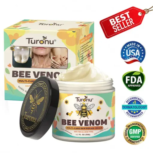 𝐓𝐮𝐫𝐨𝐧𝐮® 𝐁𝐞𝐞 𝐕𝐞𝐧𝐨𝐦 𝐌𝐮𝐥𝐭𝐢-𝐂𝐚𝐫𝐞 𝐒𝐤𝐢𝐧 𝐑𝐞𝐩𝐚𝐢𝐫 𝐂𝐫𝐞𝐚𝐦