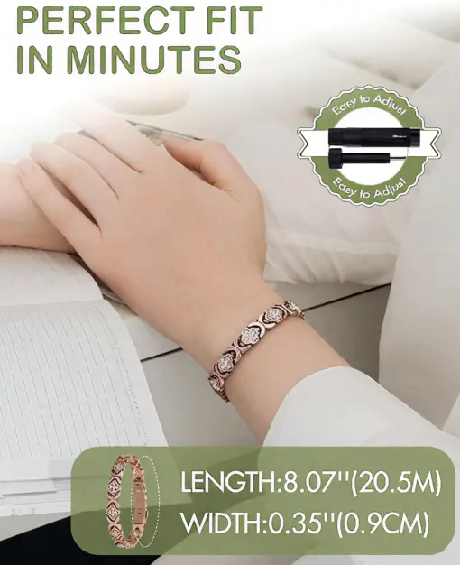 Turonu™ Titanium Magnetic Bracelet for Women
