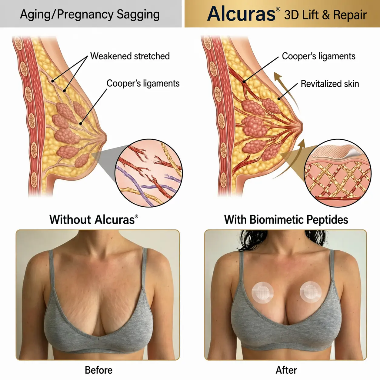 Turonu® Targeted Breast Enhancement Advanced Nano Microneedle Patch