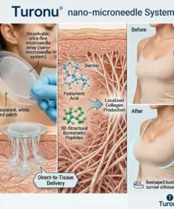 Turonu® Targeted Breast Enhancement Advanced Nano Microneedle Patch