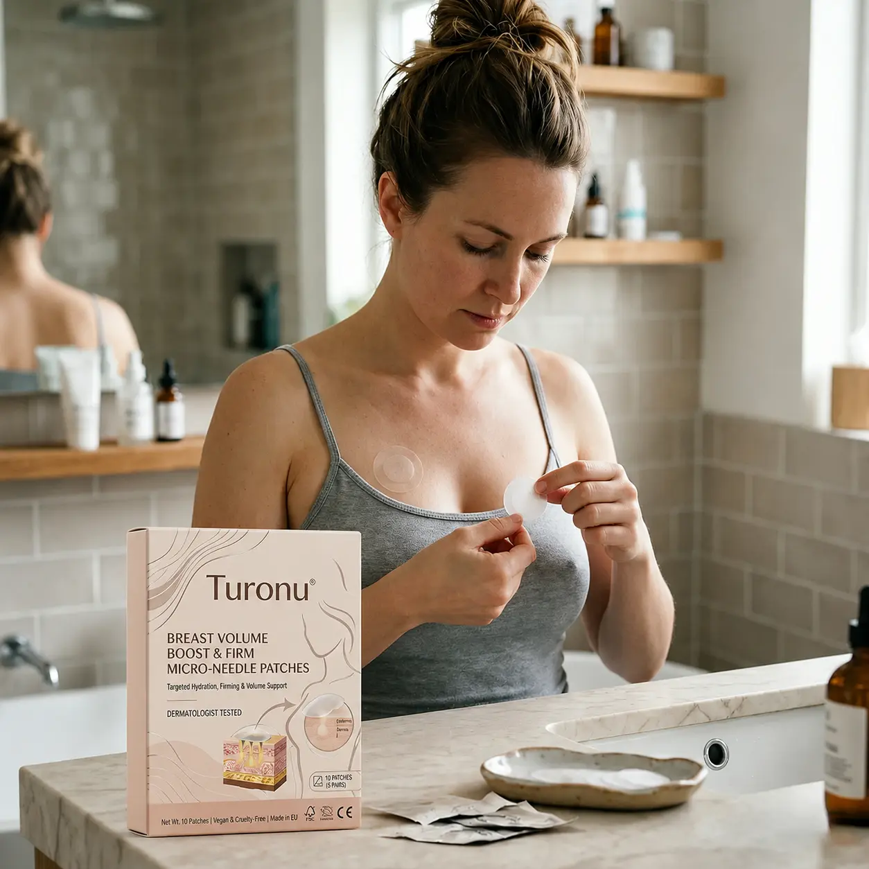 Turonu® Targeted Breast Enhancement Advanced Nano Microneedle Patch